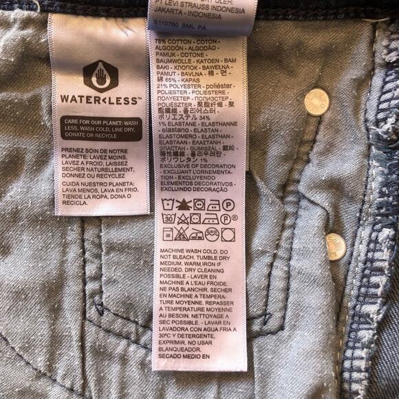 Levi's® Men's 502™ All Seasons Tech Tapered Regular Fit Jeans Stretch 32/29 - Picture 13 of 15